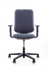 Emagra kancelářská židle EVE, s područkami šedá