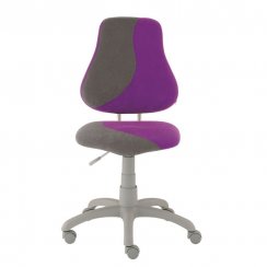 Dětská rostoucí židle FUXO S-LINE, fialovo/šedá