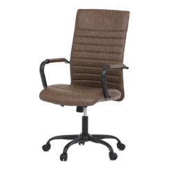 Kancelářská židle OFFICE R114 hnědá