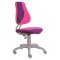 Dětská detská rastúca stolička FUXO S-LINE, růžovo/fialová