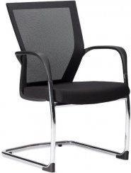Konferenční židle KOMFORT - BZJ 240 černá látka