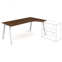 HOBIS Stůl ergo 180 x 120 cm, levý - UE A 1800 L