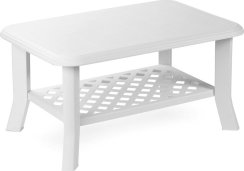 Zahradní plastový stolek NISO bílý