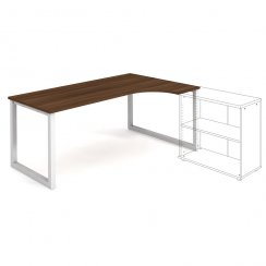 HOBIS Stůl ergo 180 x 120 cm, levý - UE O 1800 L