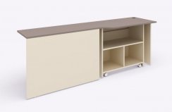 LENZA Stůl pro patrovou postel Siluet 200x50x72 cm