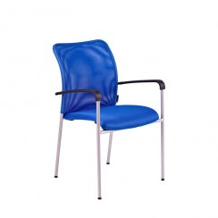 Officepro Jednací židle TRITON GRAY modrá