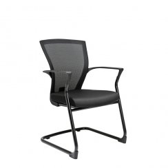Jednací židle MERENS Meeting BI 201 černá