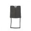 Židle jídelní, šedá látka, černý kov HC-972 GREY2