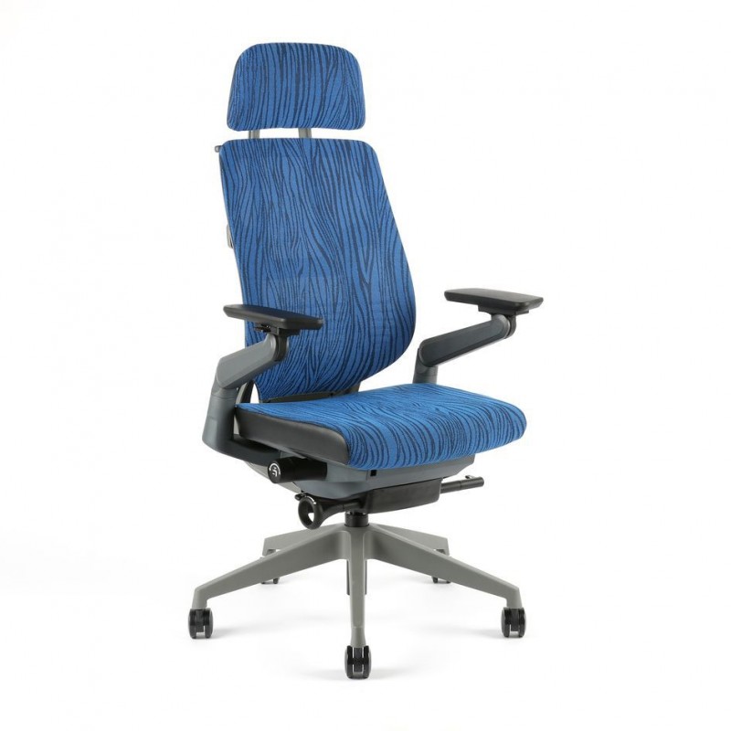 OfficePro Kancelářská židle KARME MESH, modrá