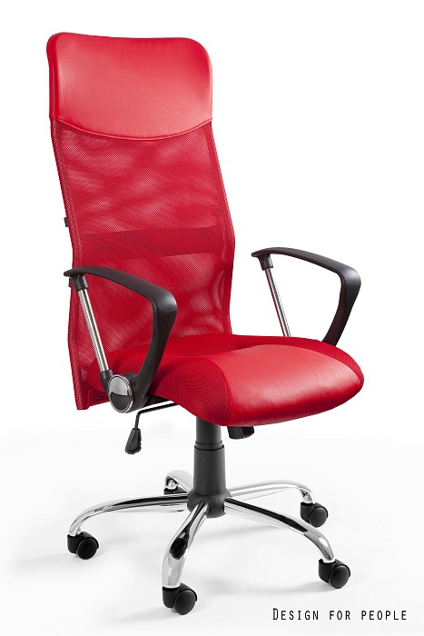 UNIQUE kancelářská židle VIPER červená