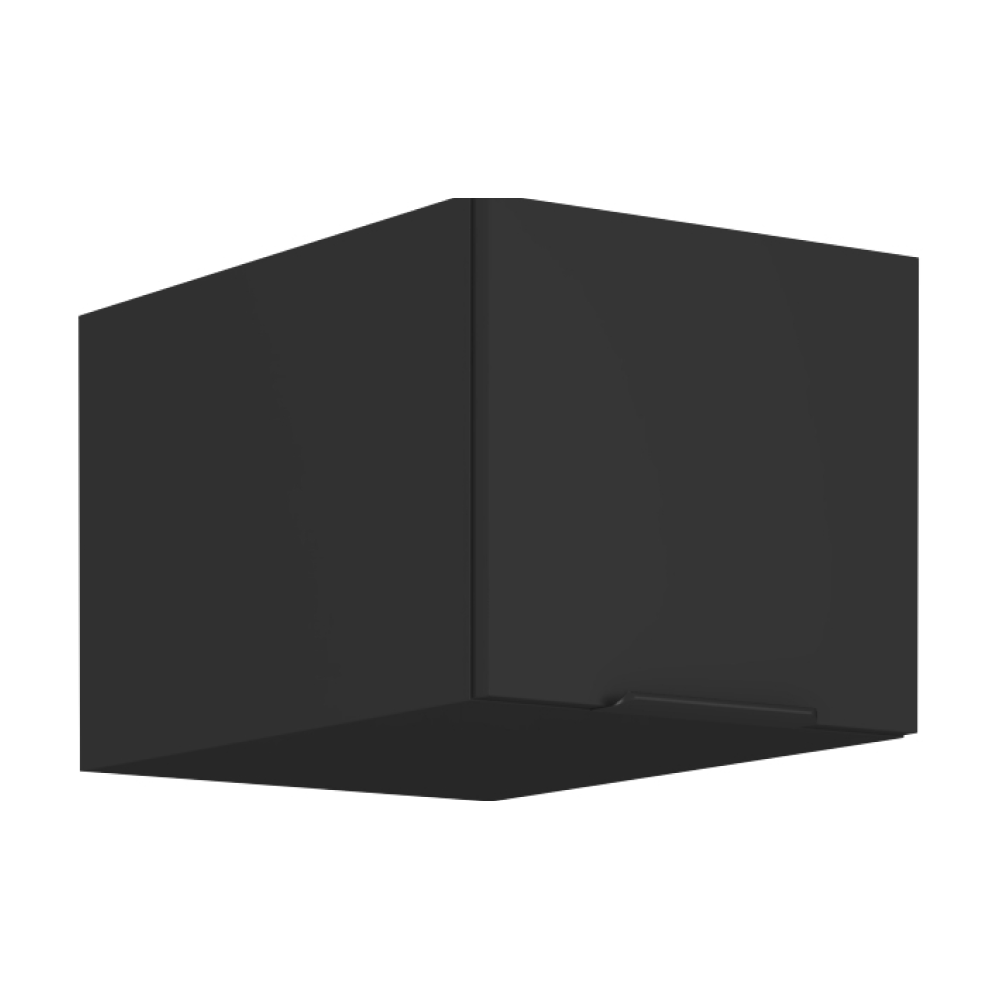 Horní skříňka, černá, SIBER 40 NAGU-36 1F