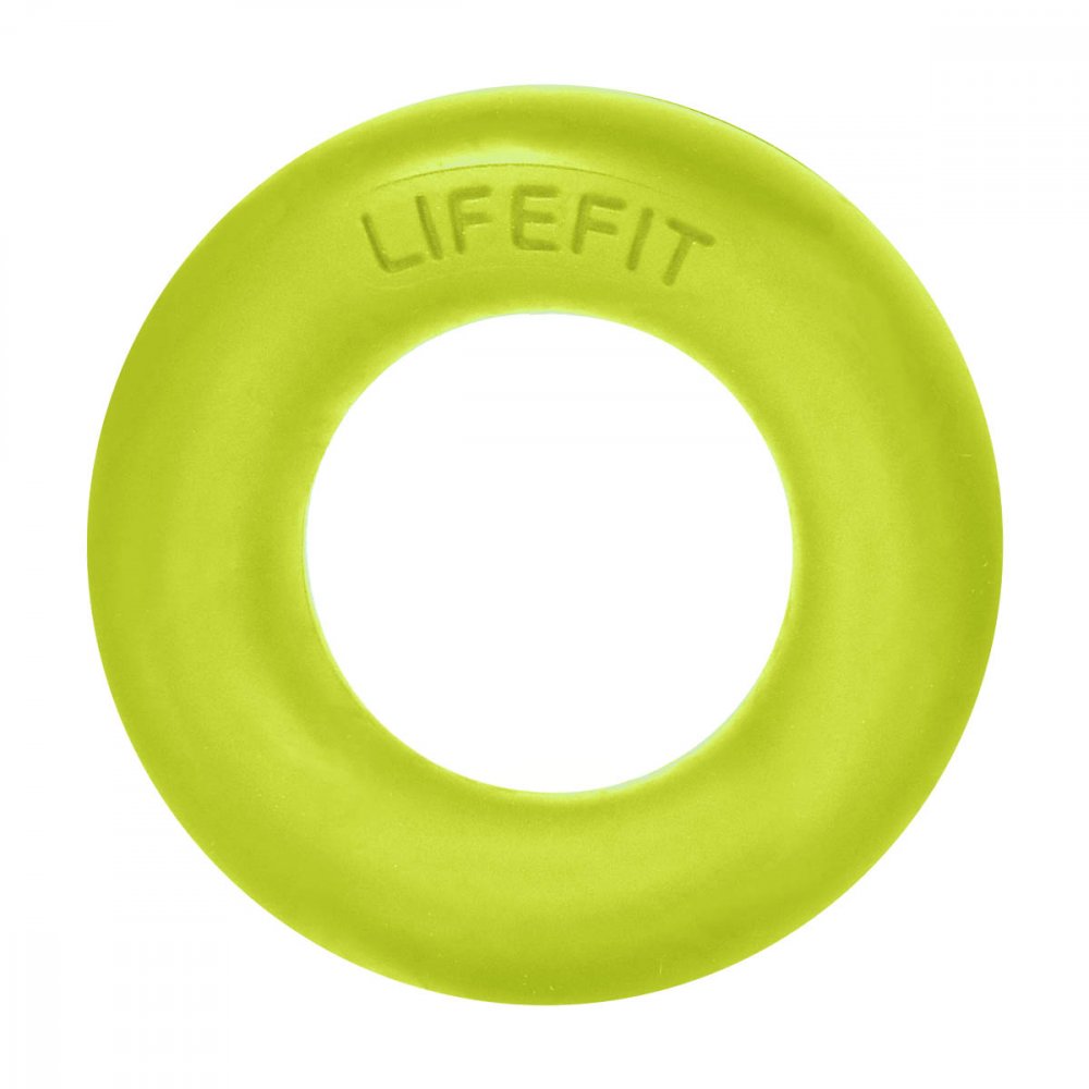 Posilovač prstů LIFEFIT® RUBBER RING zelený