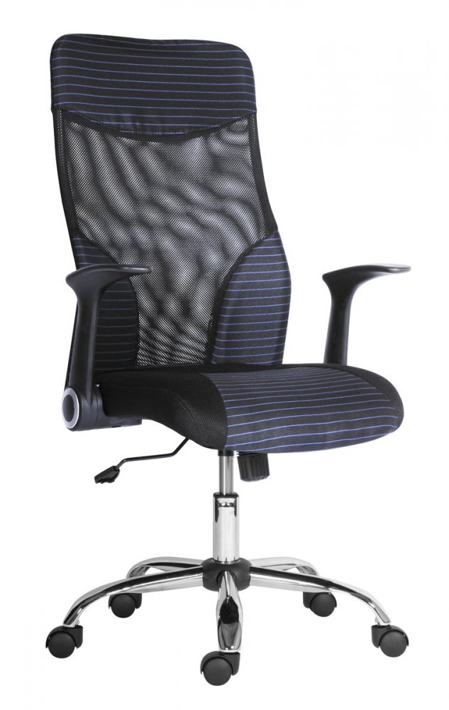 Antares kancelářská židle WONDER LARGE fialový proužek