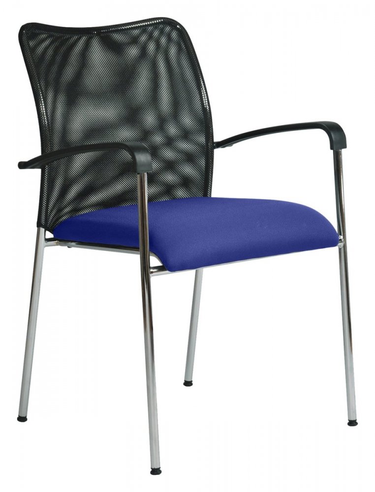 Antares konferenční židle SPIDER modrá