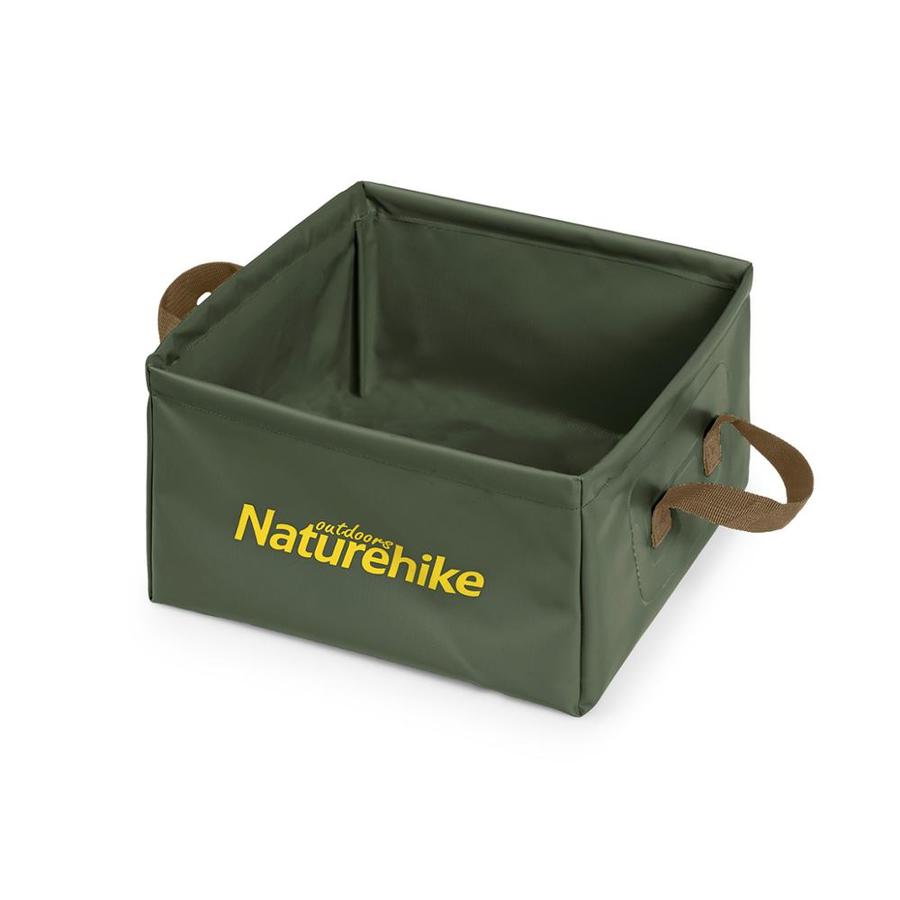 Naturehike skládací nádoba pro skladování/mytí 13l 250g - zelená