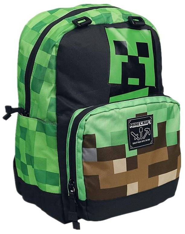 Školní batoh Minecraft pixel