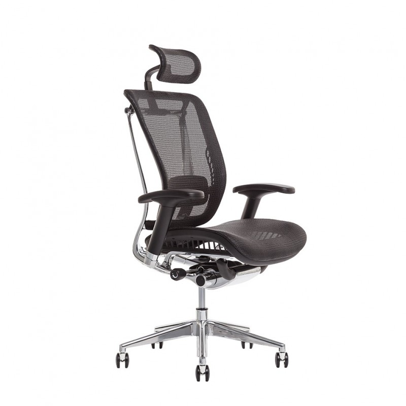 OfficePro Kancelářská židle LACERTA, černá