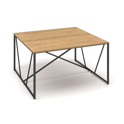 Stůl ProX 138 x 137 cm, Dub hamilton / grafit