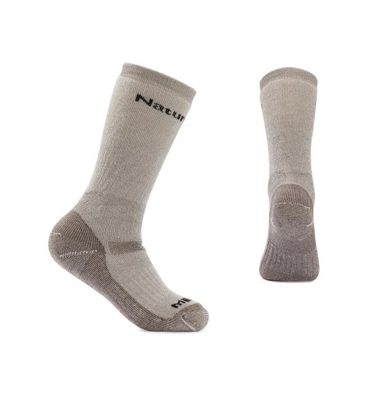 Naturehike zimní ponožky merino 40-44 170g - šedé