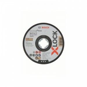 Plochý řezný kotouč Bosch Standard for Inox systému X-LOCK, 125×1×22,23 mm - 2608619262