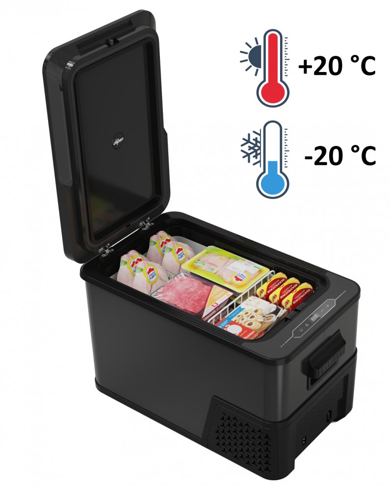 Guzzanti GZ 30S - přenosná kompresorová chladnička a mraznička