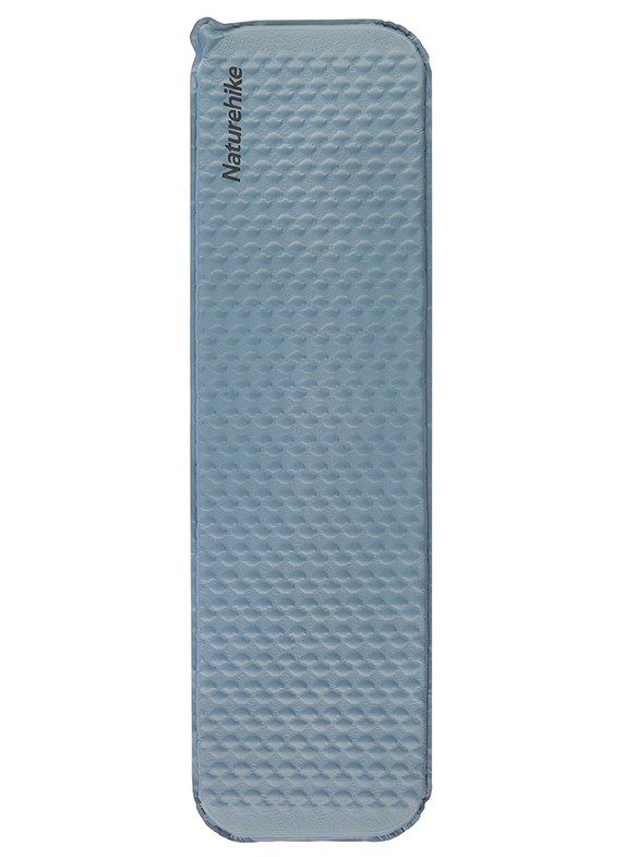 Naturehike Yugu rozšířená samonafukovací karimatka - obdélník 740g - světle modrá (196 x 65 x 3,5 cm)