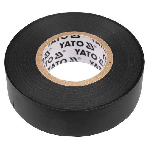 Páska izolační, 15 x 0,13 mm, délka 20 m, černá YATO