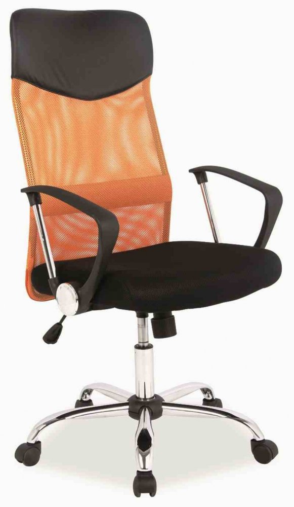 Sedia kancelářská židle Q025 PREZIDENT II oranžový