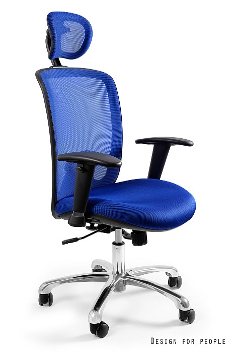 UNIQUE kancelářská židle EXPANDER modrá