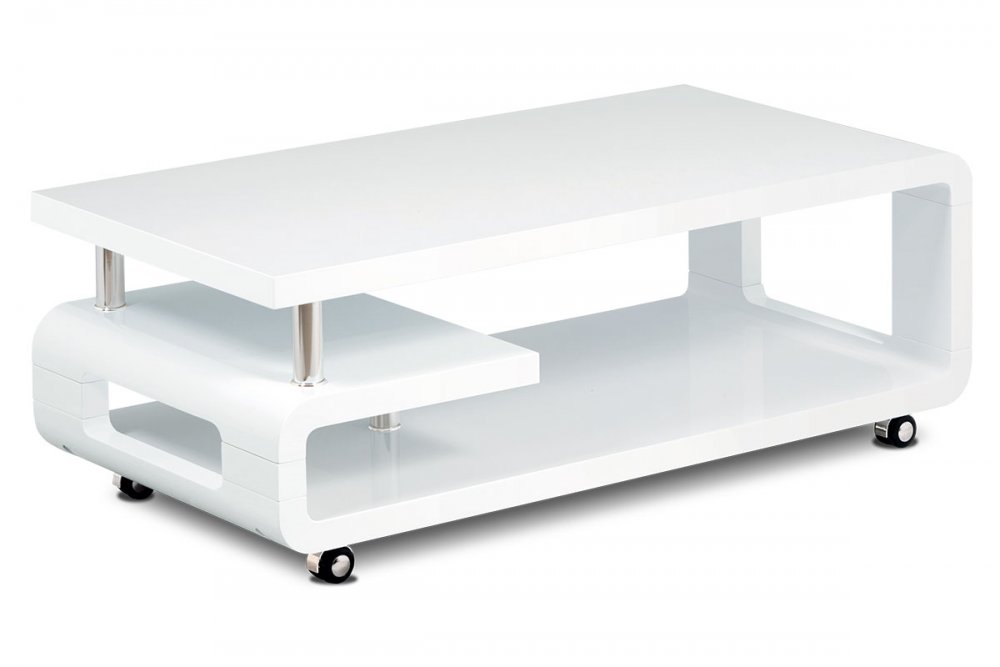Konferenční stolek GRANADA - bílá