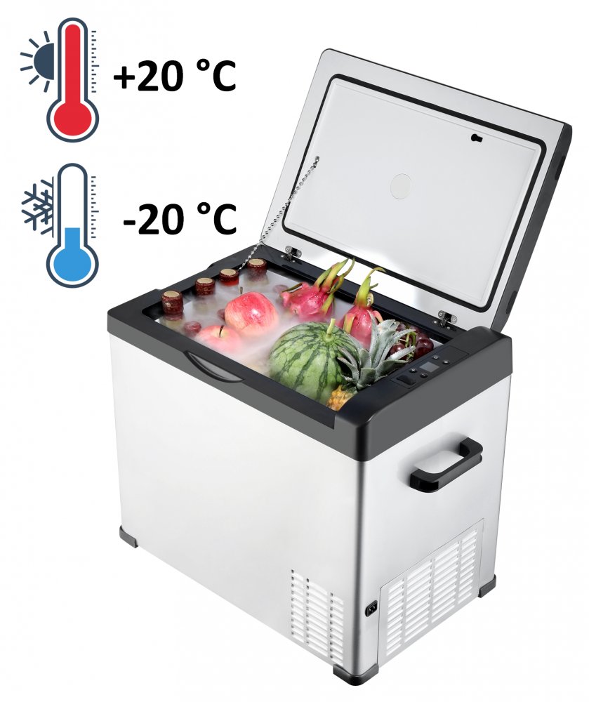 Guzzanti GZ 47 - přenosná kompresorová chladnička a mraznička