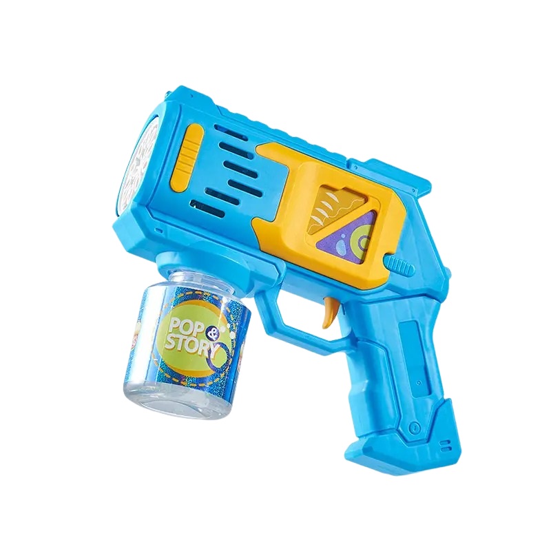 Automatická pistole na bubliny modrá s náplní