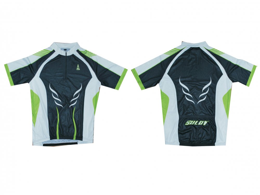 Cyklistický dres SULOV®, vel. L, zelený XL