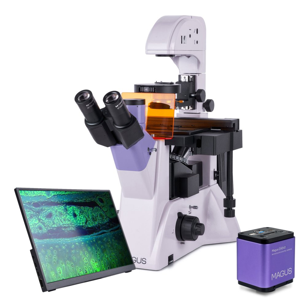 Fluorescenční inverzní digitální mikroskop MAGUS Lum VD500 LCD