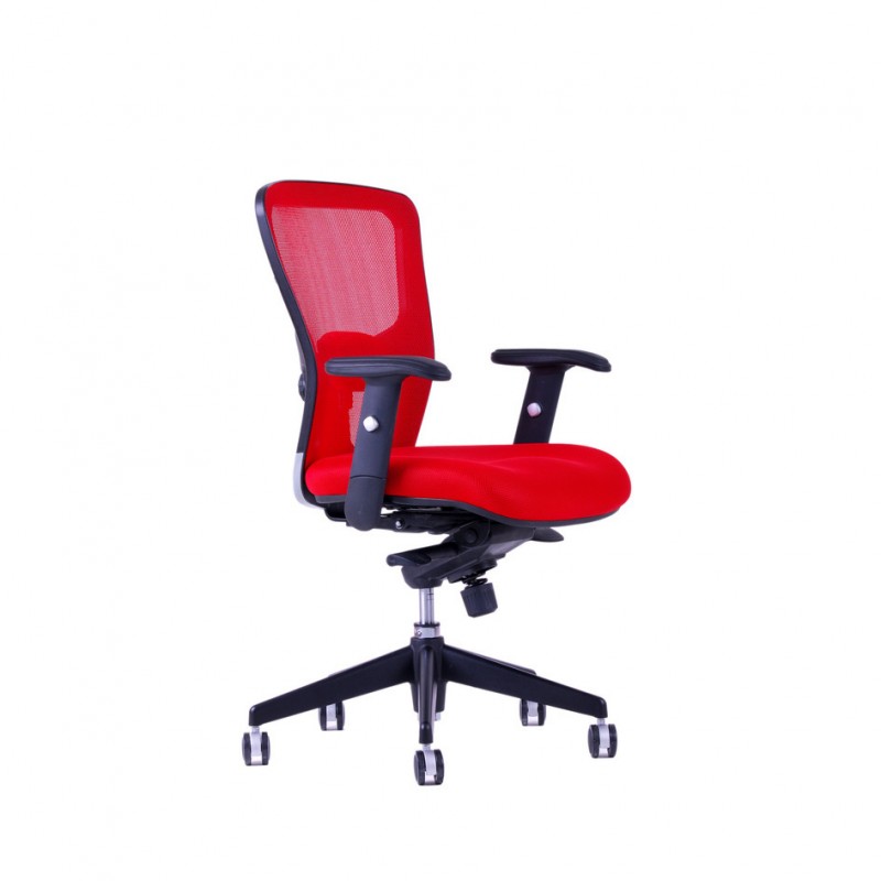 OfficePro Kancelářská židle DIKE BP, červená