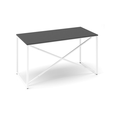 Stůl ProX 138 x 67 cm, Grafit / bílá