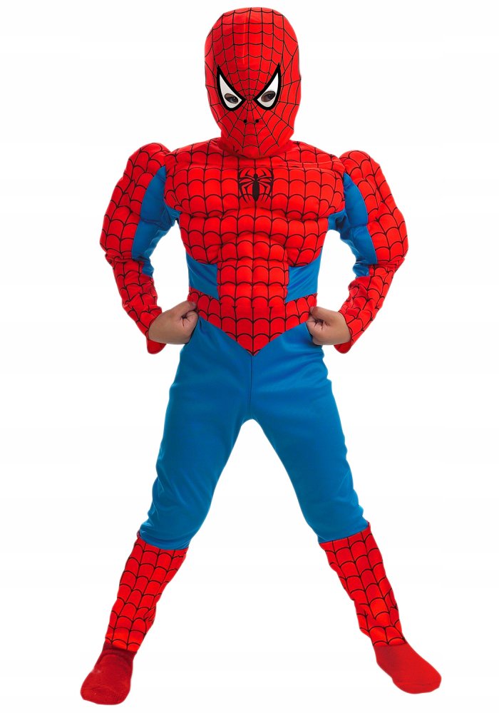 Dětský kostým Svalnatý Spiderman 110-122 M