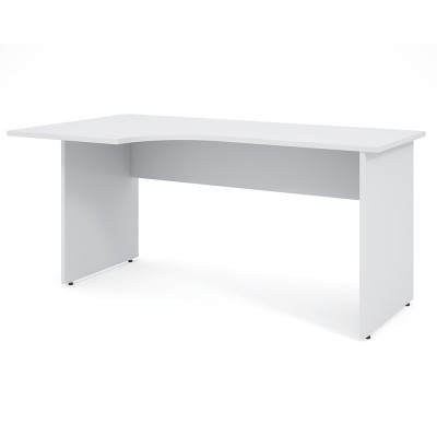 Ergonomický stůl Express 160 x 90 cm, levý, Bílá