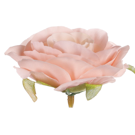 Růže, barva růžová. Květina umělá vazbová. Cena za balení 12 kusů. KN7002 PINK