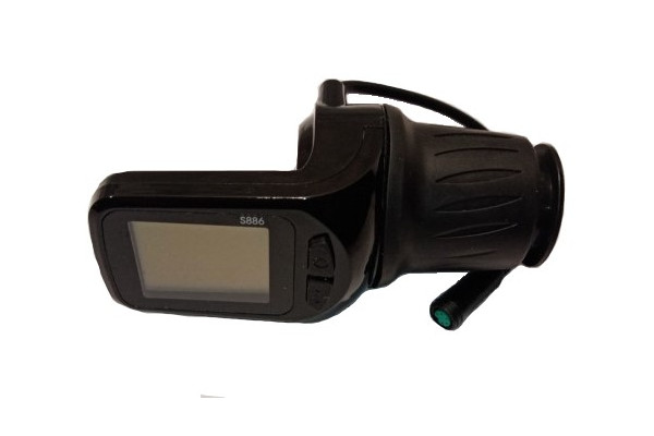 Ovládání plynu s LCD X-scooters XR03 EEC 48V