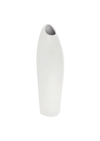 Váza keramická bílá. HL9001-WH