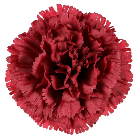 Karafiát, barva bordó. Květina umělá vazbová. Cena za balení 12 ks KUM3420-BORDEAUX