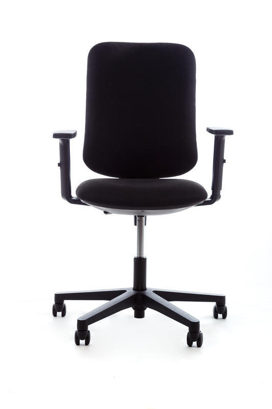 Emagra kancelářská židle EVE, s područkami černá