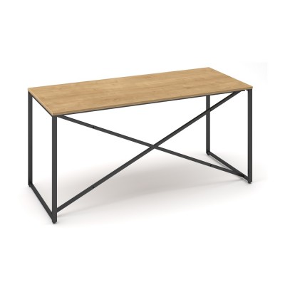 Stůl ProX 158 x 67 cm, Dub hamilton / grafit