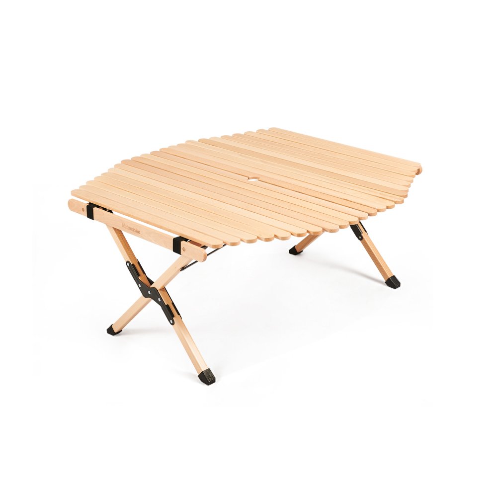Naturehike rolovací dřevěný stolek - osmiúhelník (Velikost L pro 2-6 osoby)