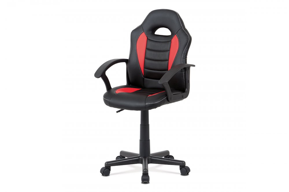 Dětská židle FRODO - černo-červená