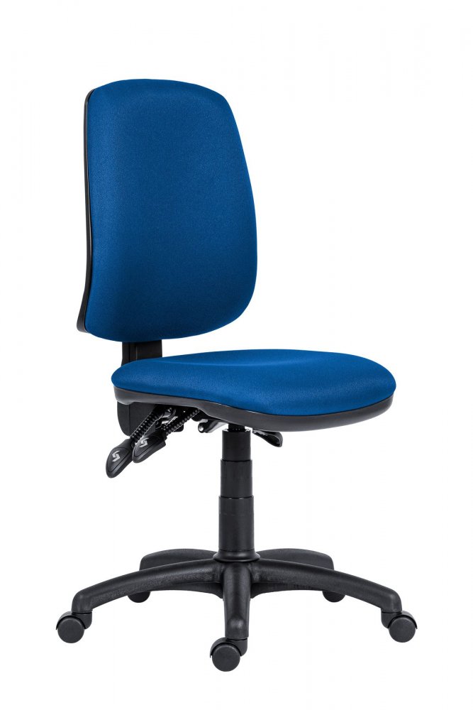 Antares pracovní židle 1640 ASYN ATHEA bez područek modrá