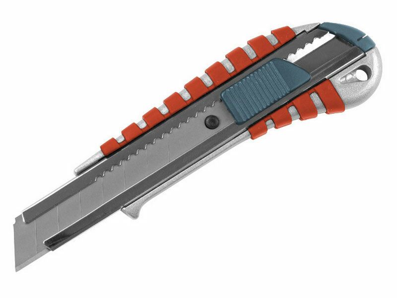 Nůž ulamovací kovový s kovovou výztuhou, 18mm EXTOL-PREMIUM