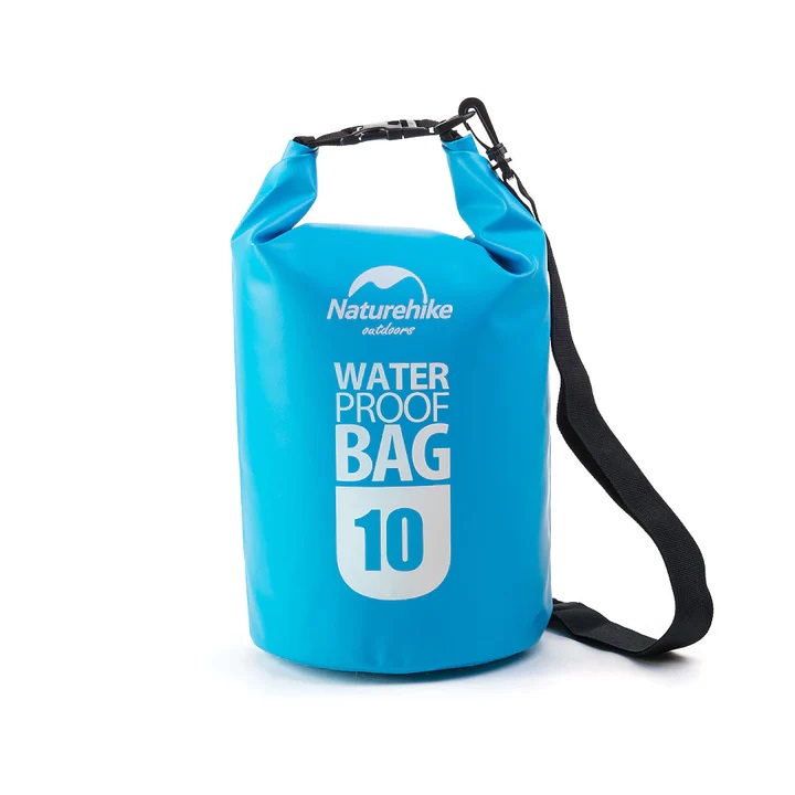 Naturehike vodotěsný vak 10L - modrý (Suchý vak FS15)