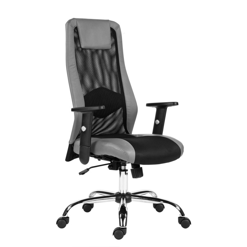 Kancelářská židle HARDING - černá/šedá